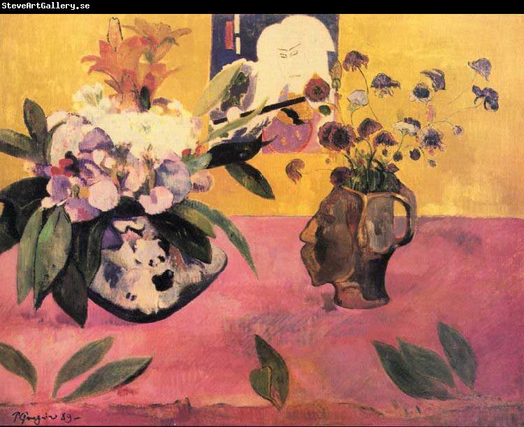Paul Gauguin Still Life with Japanese Woodcut